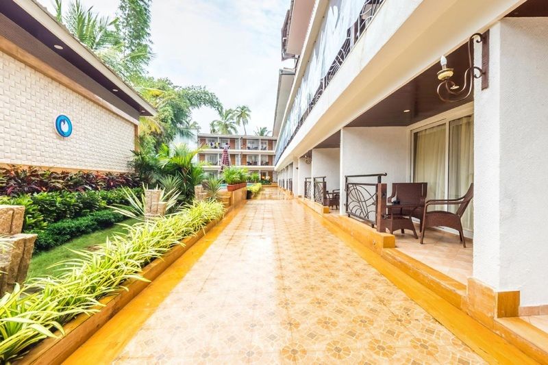 The Ocean Park Resort Calangute Exterior foto